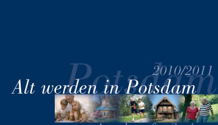 Die Seniorenbroschüre "Alt werden in Potsdam" ist im Seniorenbüro im Stadthaus erhältlich