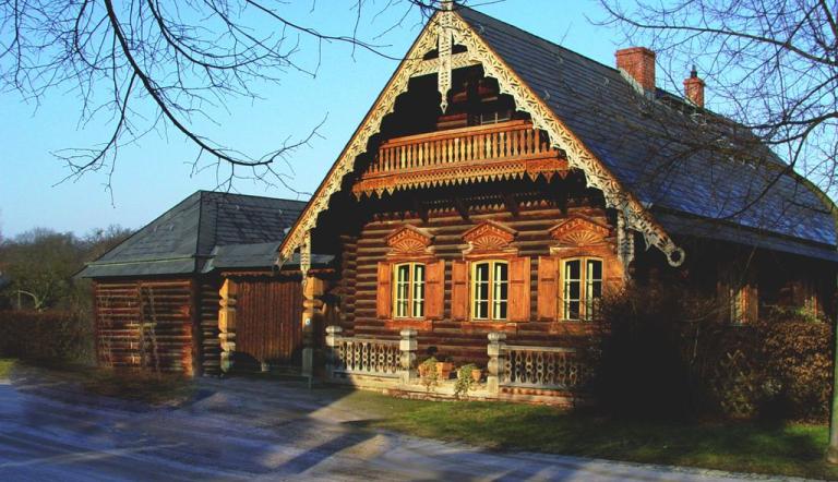 Das Museumshaus Alexandrowka Das Museumshaus Alexandrowka