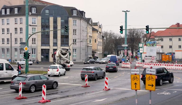 Baustelle Behlertstraße,