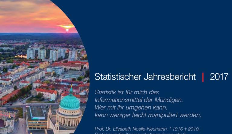 Cover Statistischer Jahresbericht 2017