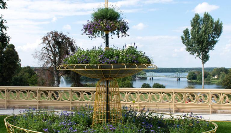 Schloss Babelsberg, goldene Terrasse