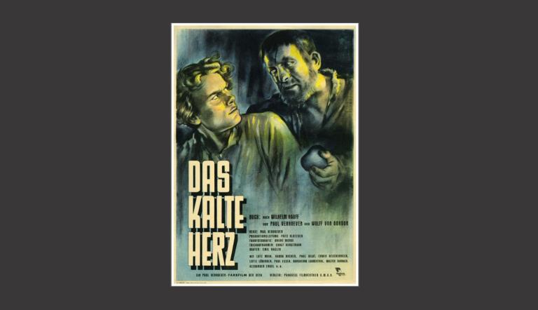Das kalte Herz Das Foto zeigt das Plakat des Films "Das kalte Herz".