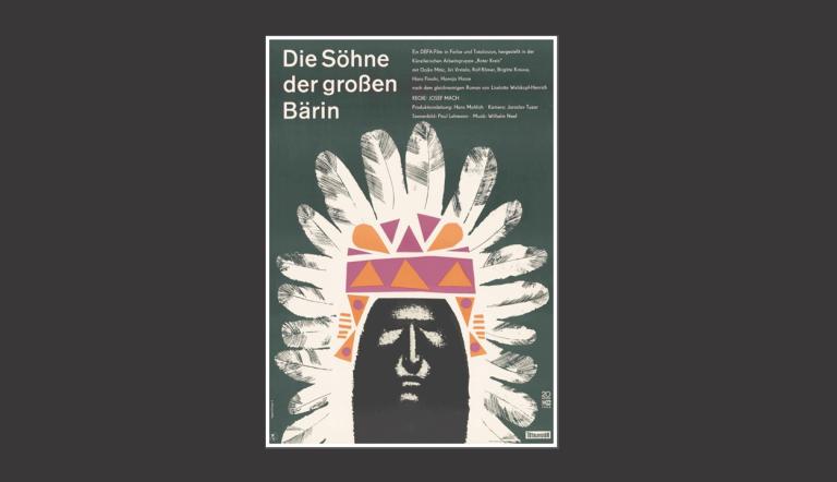 Das Bild zeigt das Plakat des Films "Die Söhne der großen Bärin".