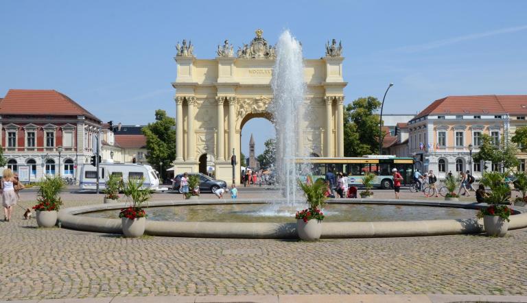 Luisenplatz in Potsdam Luisenplatz in Potsdam