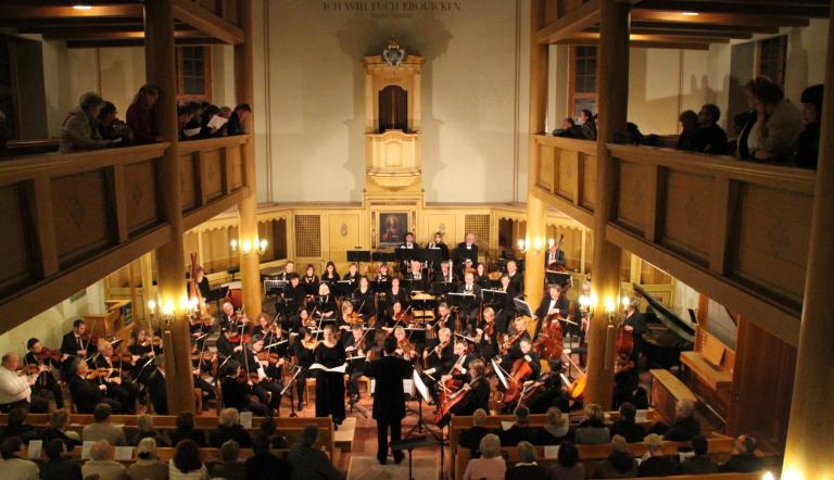 Konzert des Sinfonieorchester Collegium musicum Potsdam in der Friedrichskirche im November 2010.