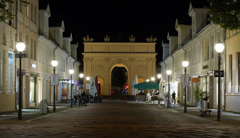 Innenstadt bei Nacht Innenstadt bei Nacht