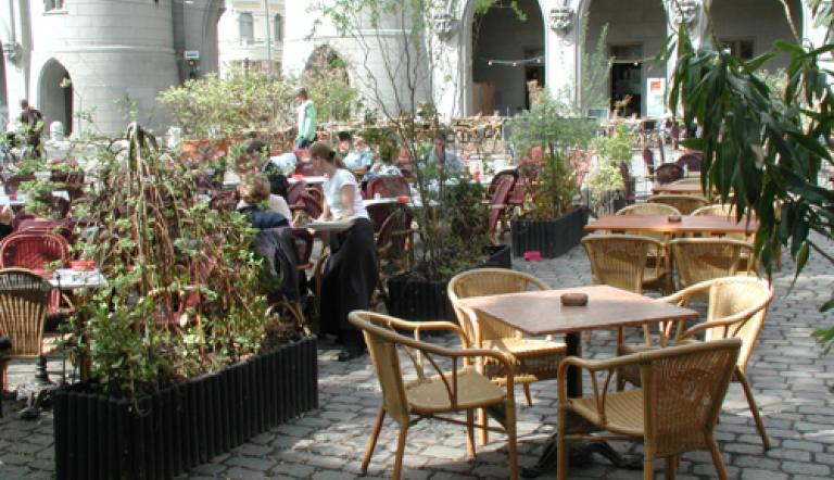 Das "Café Heider" am Nauener Tor. (© Michael Clemens, HavelcomOnline)