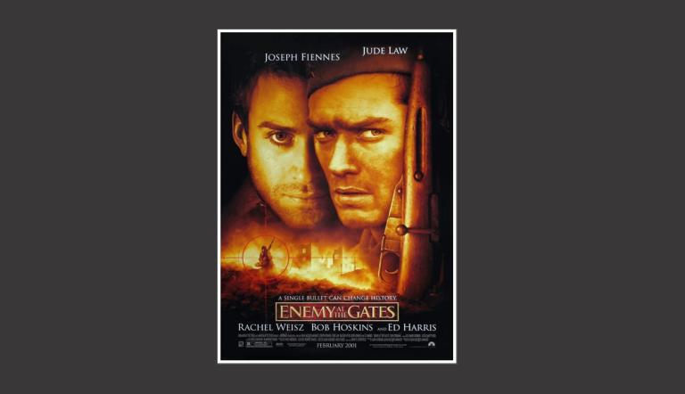 Duell - Enemy at the Gates (orig.: Enemy at the Gates), mit freundlicher Genehmigung durch Studio Babelsberg Das Bild zeigt das Plakat des Films "Duell - Enemy at the Gates", mit freundlicher Genehmigung durch Studio Babelsberg.
