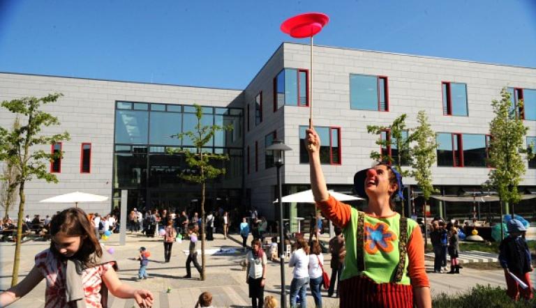 Headquarters of the University of Applied Sciences.
