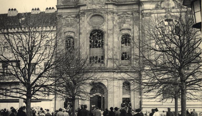 Zerstörte Synagoge | 10. November 1938 |