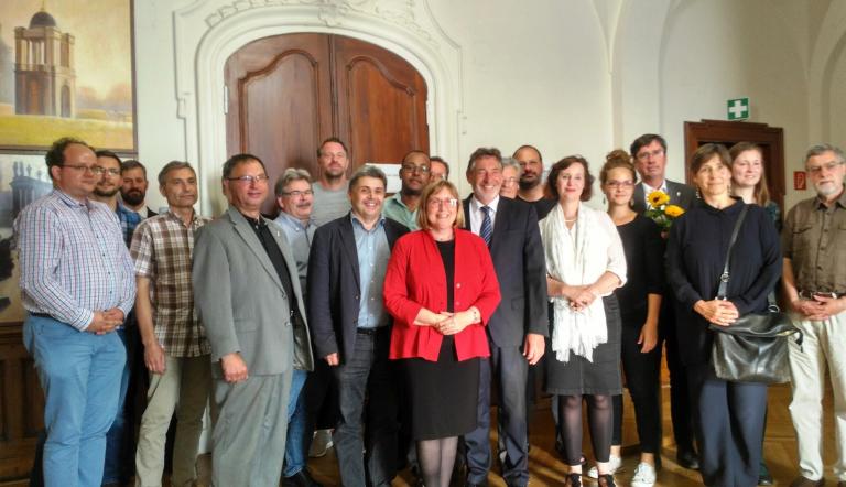 Vertreterinnen und Vertreter der Potsdamer Kirchen und Religionsgemeinschaften