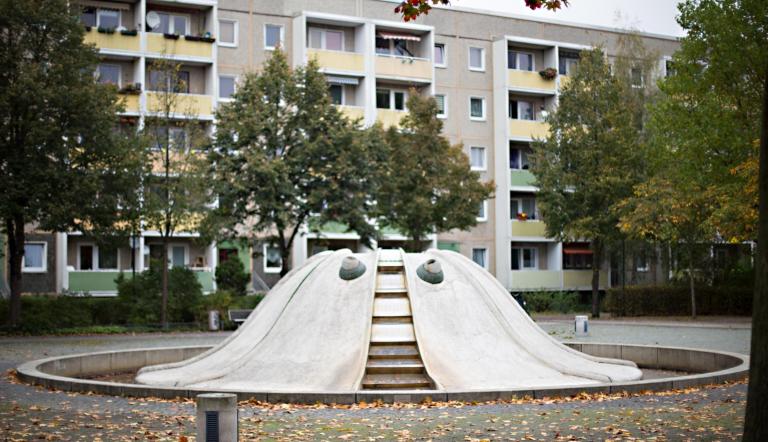 Großer Krake (Kinderrutsche), Wellen (© Dirk Alexander Schermer)