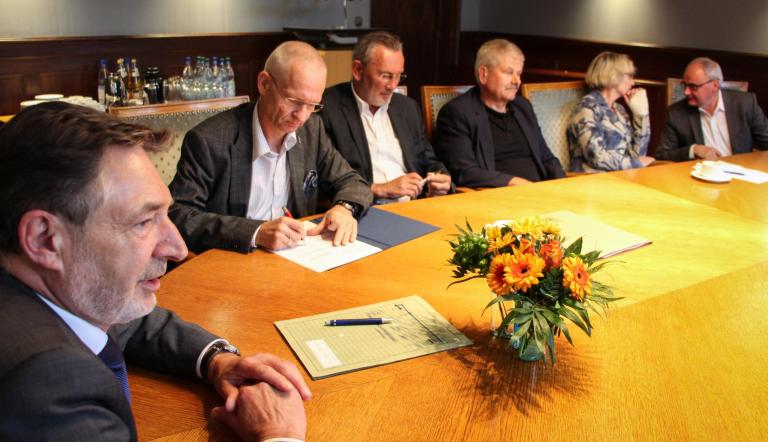 Vereinbarung für Bündnis für bezahlbares Wohnen wird unterzeichnet