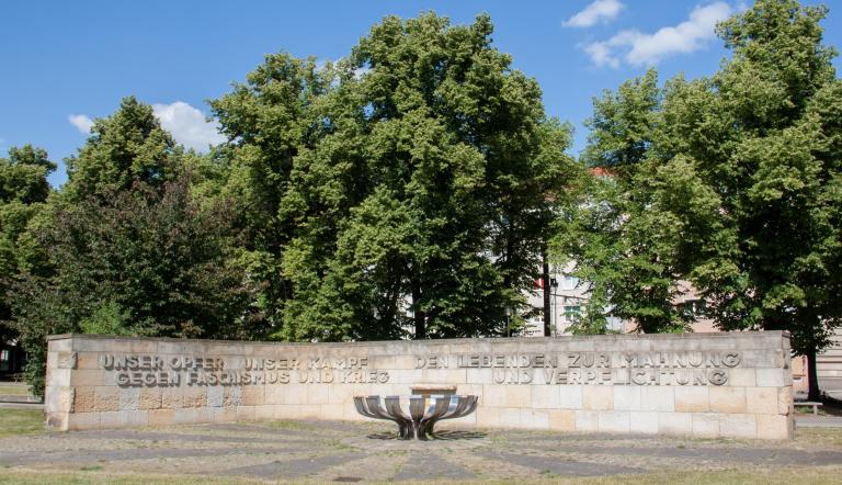 Mahnmal für den antifaschistischen Widerstand und gegen Krieg (© Dirk Alexander Schermer)