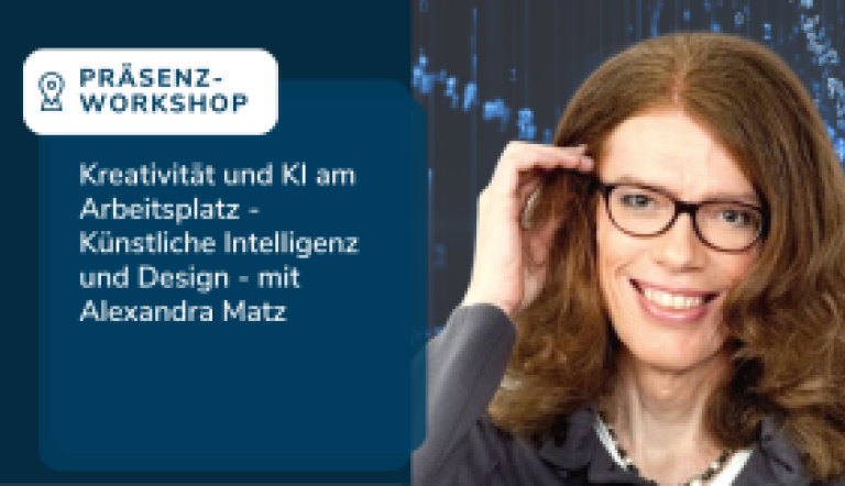 Workshop KI & Design, Workshop KI & Design mit Alexandra Matz von SAP Deutschland
