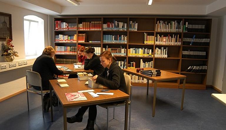 Leseraum im Stadtarchiv der Landeshauptstadt Potsdam