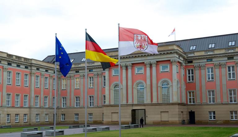 Der neue Landtag am Alten Markt Der neue Landtag am Alten Markt