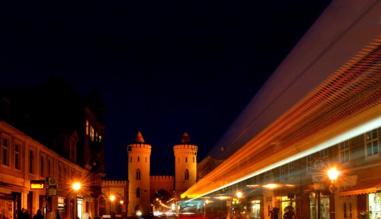 Potsdam bei Nacht im Licht