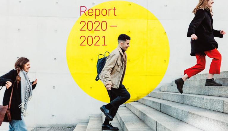 Potsdam Science Park Report 2020–2021 Cover des Potsdam Science Park Reports 2020–2021