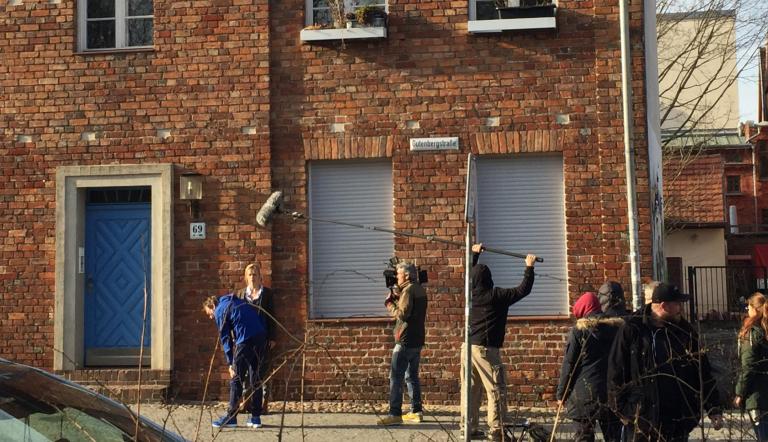 Bei den Dreharbeiten zur SOKO POTSDAM in der Gutenbergstraße im Holländischen Viertel. Bei den Dreharbeiten zur SOKO POTSDAM in der Gutenbergstraße im Holländischen Viertel.