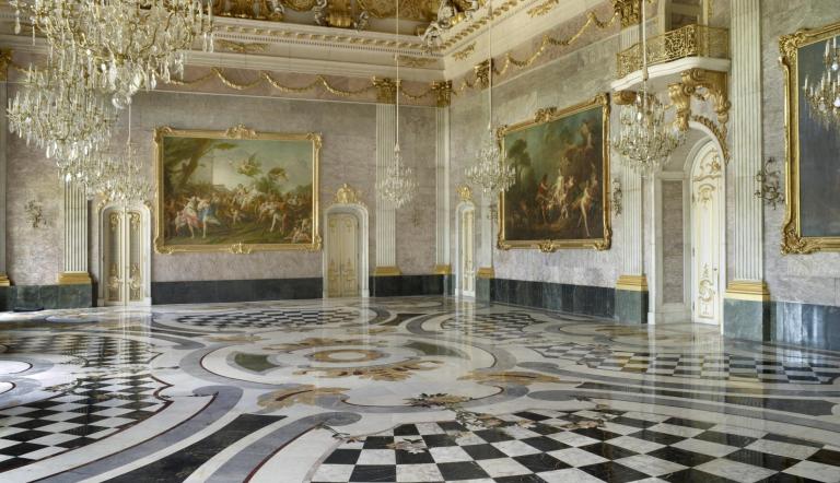 Der Marmorsaal im Neuen Palais