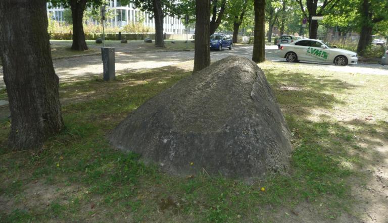 Nr. 25 Findling nahe der Pappelallee (© Heiko Wahl)