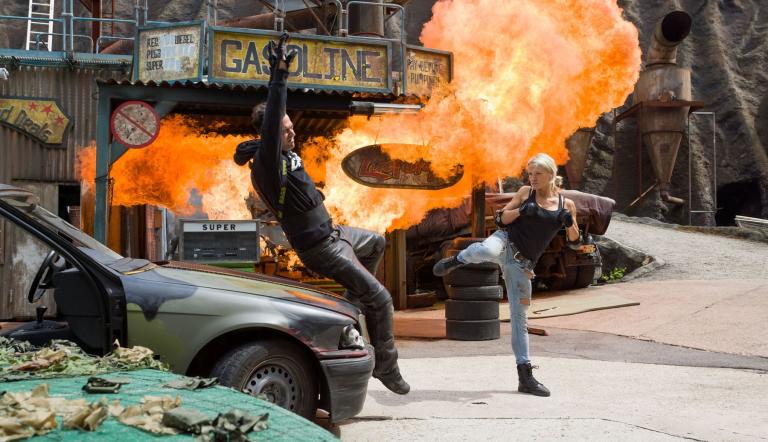 Stunts und Action im Filmpark