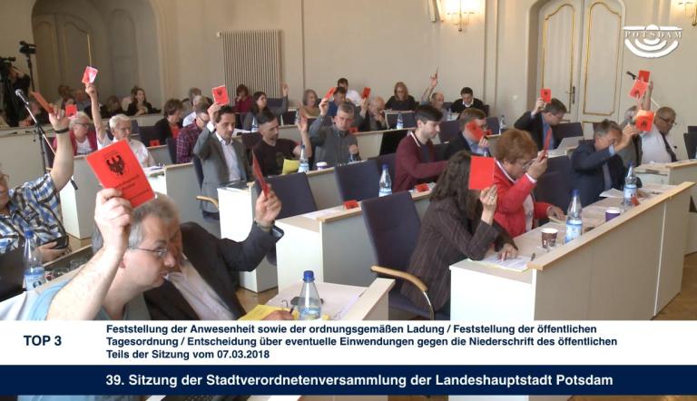 Sitzung der Stadtverordnetenversammlung vom 11. April 2018 Sitzung der Stadtverordnetenversammlung vom 11. April 2018
