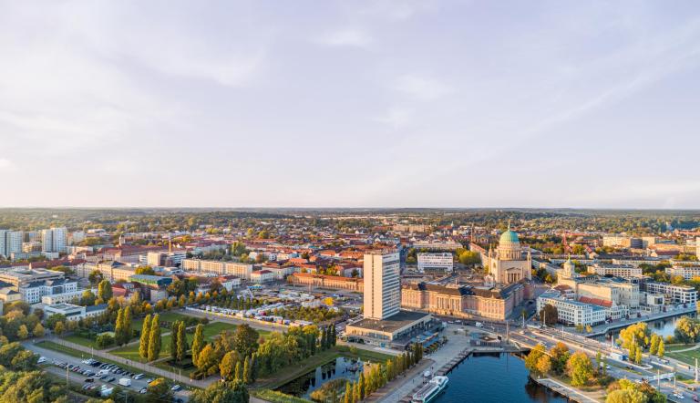 Blick auf die Stadt