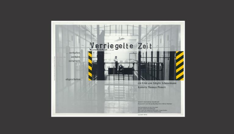 Verriegelte Zeit (Bildquelle: Deutsche Kinemathek) Das Bild zeigt das Plakat des Films "Verriegelte Zeit". (Bildquelle: Deutsche Kinemathek)