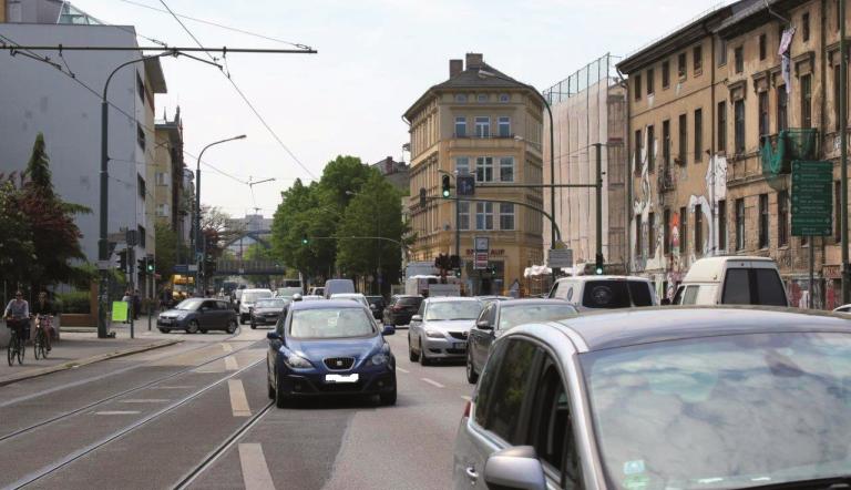 Verkehr in der Zeppelinstraße