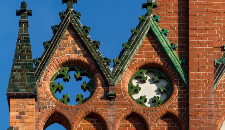 Westgiebel der Erlöserkirche