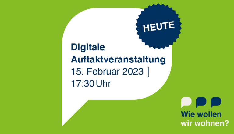 Auftaktveranstaltung Wohnungspoltisches Konzept