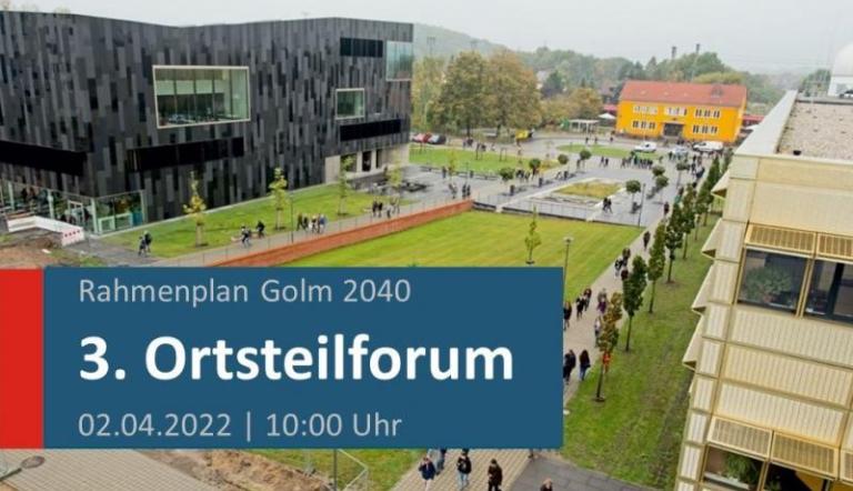 Rahmenplan Golm 2040, 3. Ortsteilforum (© Universität Potsdam / Karla Fritze)