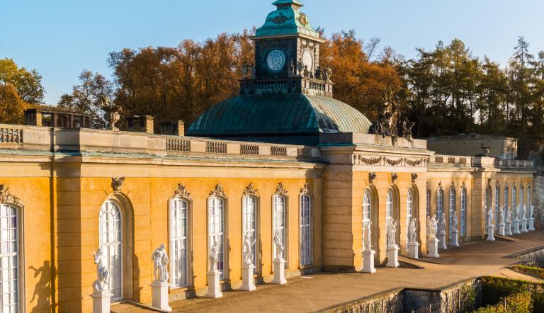Neue Kammern von Sanssouci, Foto: Reinhardt & Sommer, Lizenz: SPSG