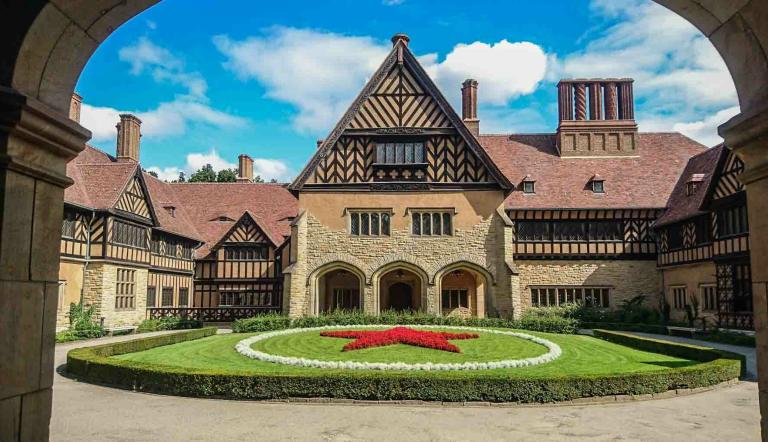 Schloss Cecilienhof, Foto: Berlins Taiga, Holger Raschke, Lizenz: Berlins Taiga, Holger Raschke/ SPSG