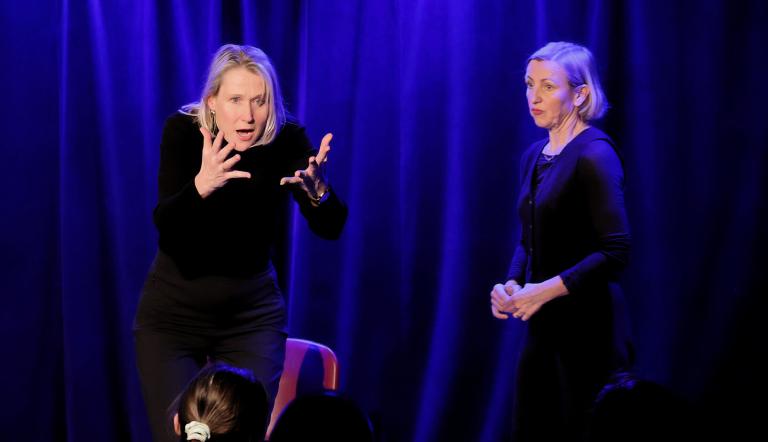 Improvisationstheatershow, Foto: Thomas Spikermann, Lizenz: Stefan Pinter