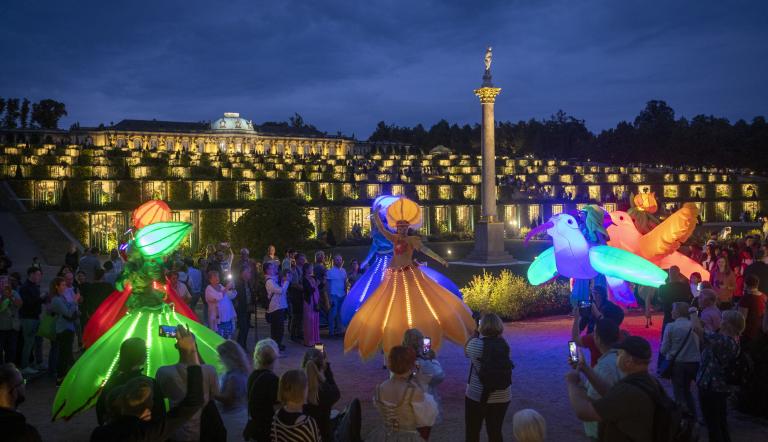 Potsdamer Schlössernacht, Foto: André Stiebitz, Lizenz: Potsdam Marketing und Service GmbH