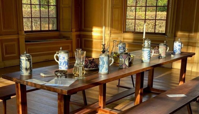 Tafel Jagdschloss Stern, Foto: SPSG, Lizenz: SPSG