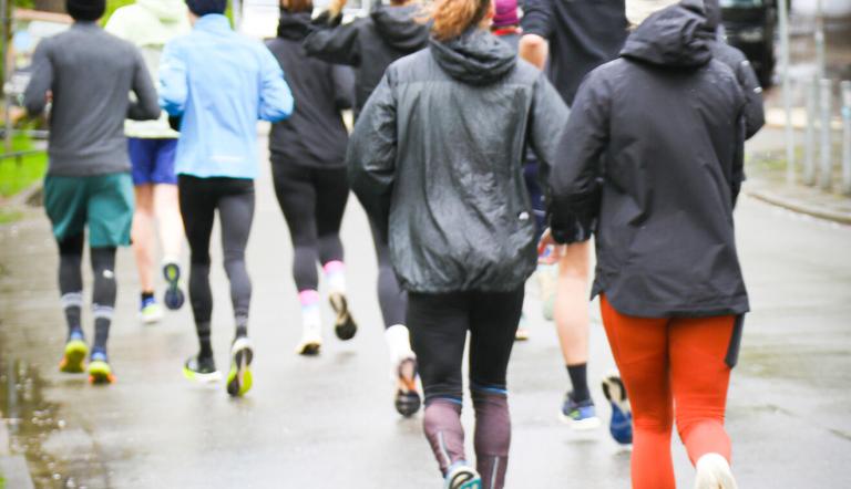 Laufgruppe Stadt, Foto: Running City Tours, Lizenz: Running City Tours