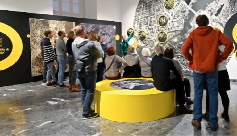 Ausstellung LUFT-BILD-Potsdam, Foto: Michael Lüder, Lizenz: Potsdam Museum