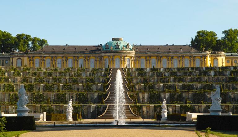 SchlossSanssouci, Foto: Hans Bach, Lizenz: Hans Bach