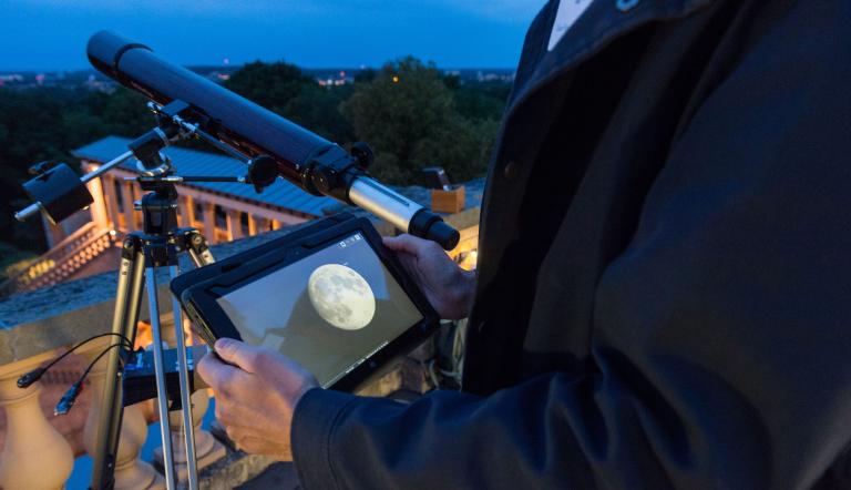 Mondnacht im Belvedere, Foto: Leo Seidel, Lizenz: © SPSG/FVP