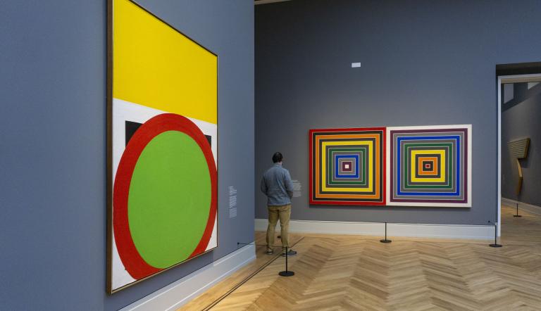 Kosmos Kandinsky. Geometrische Abstraktion im 20. Jahrhundert, Foto: Sophie Soike, Lizenz: Potsdam Marketing und Service GmbH