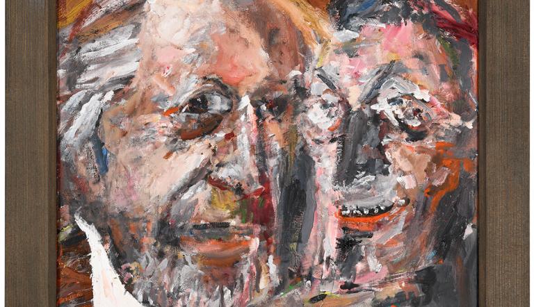 Berndhard Heisig - Selbst mit Mephisto, Foto: 360degrees art, Lizenz: 360degrees art