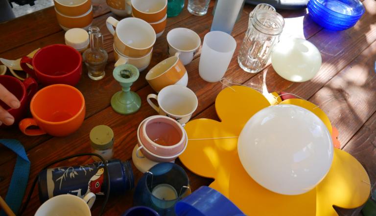 Geben- und Nehmen-Markt, Foto: Ursula Bock, Lizenz: LHP
