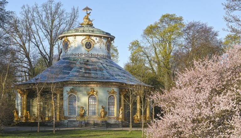 Chinesisches Haus im Park Sanssouci, Foto: Hans Bach, Lizenz: SPSG