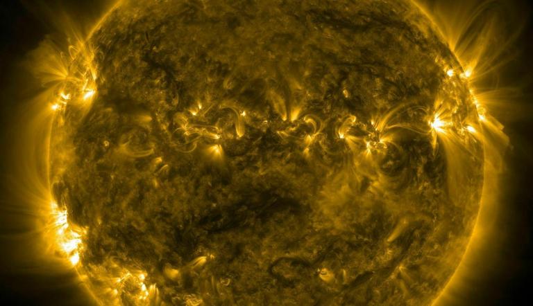 Unsere Sonne - Lebendiger Stern, Quelle: NASA, Foto: NASA, Lizenz: NASA