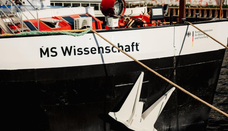 MS Wissenschaft auf Deutschlandtour, Foto: Ilja C. Hendel / Wissenschaft im Dialog
