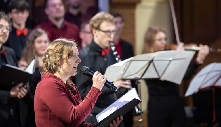 Weihnachtskonzert 2024, Foto: Detlev Scheerbarth, Lizenz: Chorlektiv Potsdam